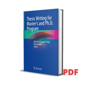 Thesis Writing for Master's and Ph.D. Program - Subhash Chandra Parija