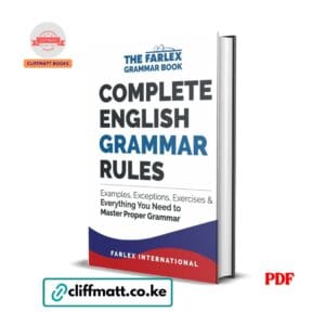 The Farlex Grammar Book Complete English Grammar Rules PDF eBook – Examples Exceptions Exercises – Buy for Ksh 100 on Cliffmatt Books Kenya