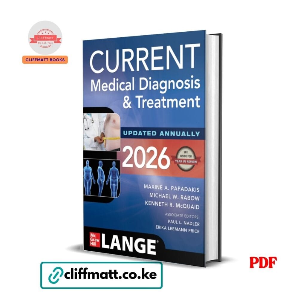 CURRENT Medical Diagnosis and Treatment 2026 PDF eBook – Buy for Ksh 100 on Cliffmatt Books Kenya